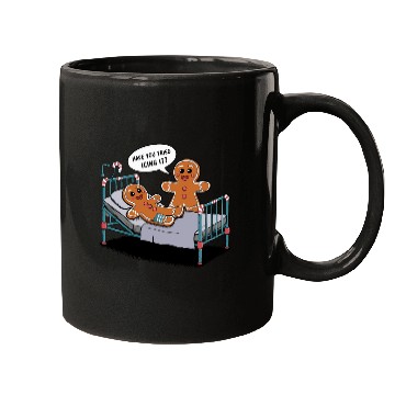Discover Christmas Gingerbread Hospital Humor Mugs