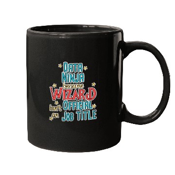 Discover Data Ninja Wizard Data Science Mugs
