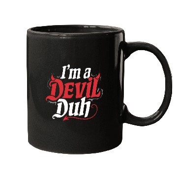 Discover I'm A Devil Duh 4 Mugs