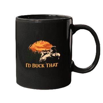 Discover Id Buck That Deer Hunting Elk Hunter Forest Funny Mugs
