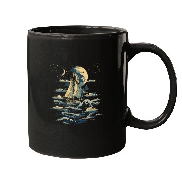 Discover Sailing Graphic Mugs