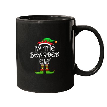 Discover I'm The Bearded Elf Mugs Matching Family