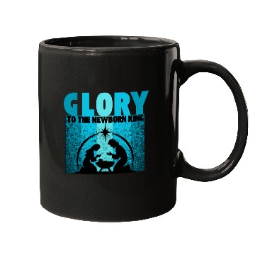 Discover GLORY to the Newborn King Mugs