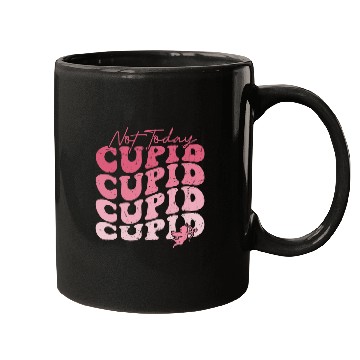Discover Not Today Cupid Mugs