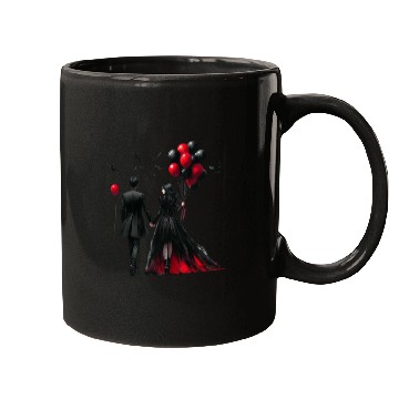 Discover Black Gnomes Valentines Day Mugs