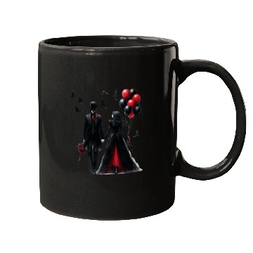 Discover Black Gnomes Valentines Day Mugs