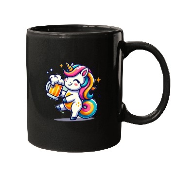 Discover Cute Unicorn Drinking Beer Mugs