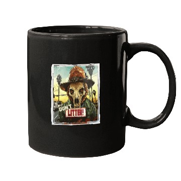 Discover Bear Skull Ranger – Don’t Litter! Mugs