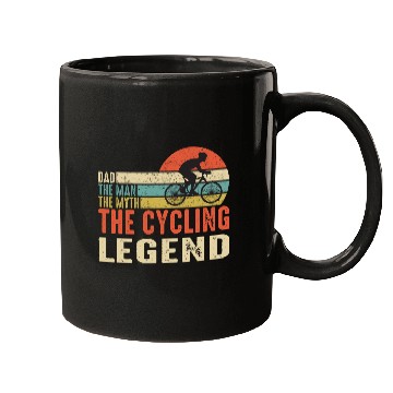 Discover Dad: The Man, The Myth, The Legend - Bold Design Mugs