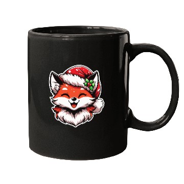 Discover Happy holiday fox Mugs