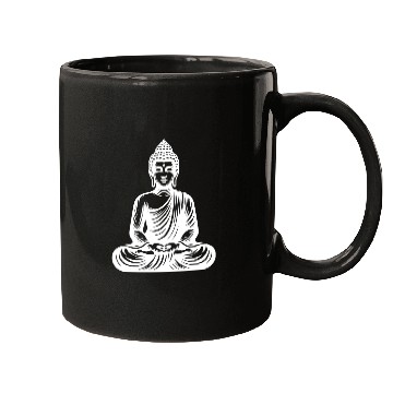 Discover Yoga Buddha Stillness And Serenity In Clarity Mugs