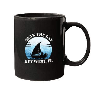 Discover Sunshine-State Florida SEAS DAY KEY-WEST, FL Mugs
