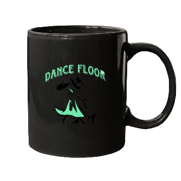 Discover Elegant Dance Floor Silhouette Mugs