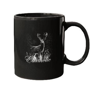Discover Elk Hunting Elkaholic Hunters Mugs