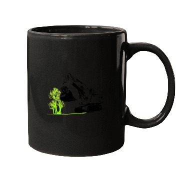 Discover Excavator Driver, Excavator, Tree, Construction Mugs
