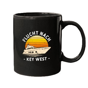Discover Florida ESCAPE TO KEY-WEST Sailing Florida Mugs
