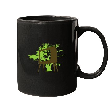 Discover Eco-Friendly Tree Art Illustration Mugs