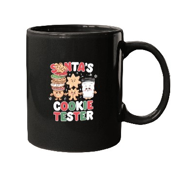 Discover Santa s Cookie Tester Mugs