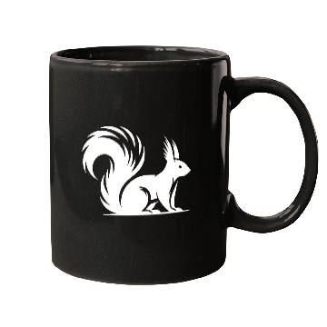 Discover Wild Cute Squirrel Children Drawing Mugs