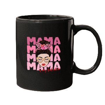 Discover Mama is my valentine Mugs
