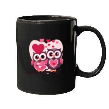 Discover Cute Valentines Owl Mugs