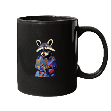 Discover Raccoon businessman Mugs