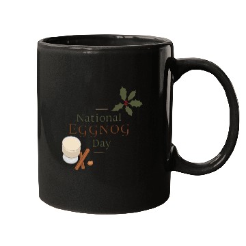 Discover Celebrate National Eggnog Day Mugs