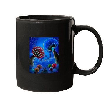 Discover Mushroom Path Mugs