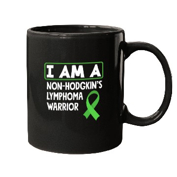 Discover Non-Hodgkin Lymphoma Awareness Warrior Mugs