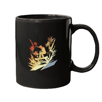 Discover Snowboarding Retro Style Mugs