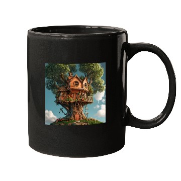 Discover "Treehouse Haven – Nature's Retreat Mugs
