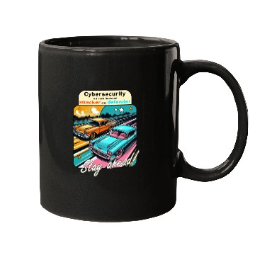Discover Cybersecurity is a race Mugs