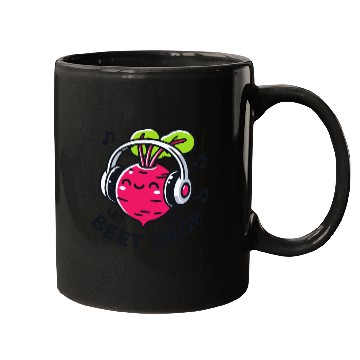 Discover Let The Beet Drop Music Pun Mugs