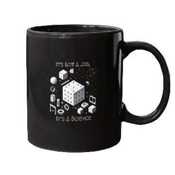 Discover Engineering - It's Not A Job, It's A Science Mugs