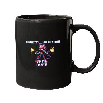 Discover getlife99 gameover gaming Mugs