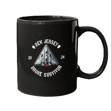 Discover New Jersey Drone Survivor | NJ Drones Aliens UAPs Mugs