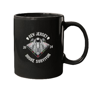 Discover New Jersey Drone Survivor | NJ Drones Aliens UAPs Mugs
