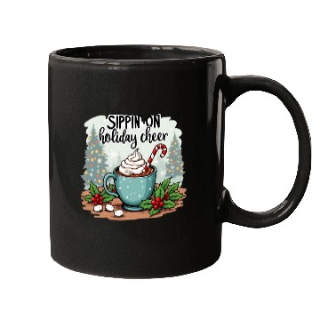 Discover Sippin' On Holiday Cheer Hot Cocoa Mugs