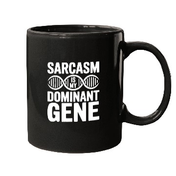 Discover Sarcastic Genealogy DNA Test Genetics Biologist Mugs