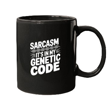 Discover Sarcastic Genealogy DNA Test Genetics Biologist Mugs