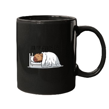 Discover Capybara Official Sleep Nightgown Sleepybara Mugs