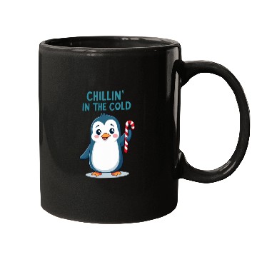 Discover Chillin' Penguin Winter Fun Mugs