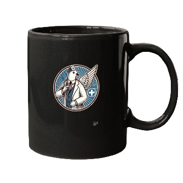 Discover Dr. Pigeon Dove: The Flying Doctor Mugs
