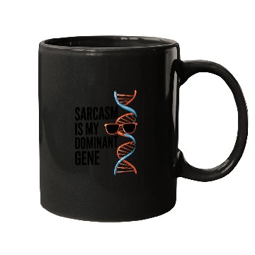 Discover Sarcastic Genealogy DNA Test Genetics Biologist Mugs
