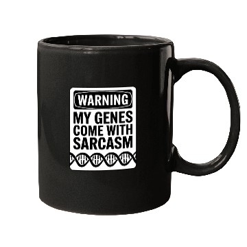 Discover Sarcastic Genealogy DNA Test Genetics Biologist Mugs