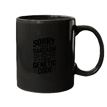 Discover Sarcastic Genealogy DNA Test Genetics Biologist Mugs