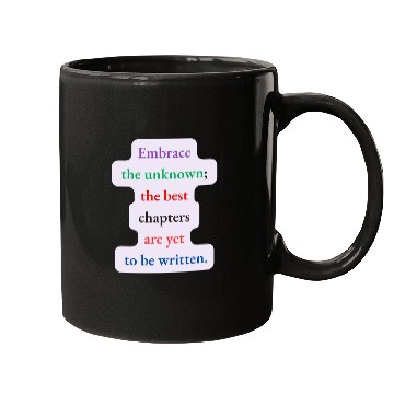 Discover Embrace the Unknown Mugs