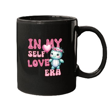 Discover Cute Valentine's day Turtle - In my self love Mugs