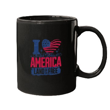 Discover Patriotic "I Love America" Mugs