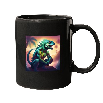 Discover Mutant Lizard Man Mugs